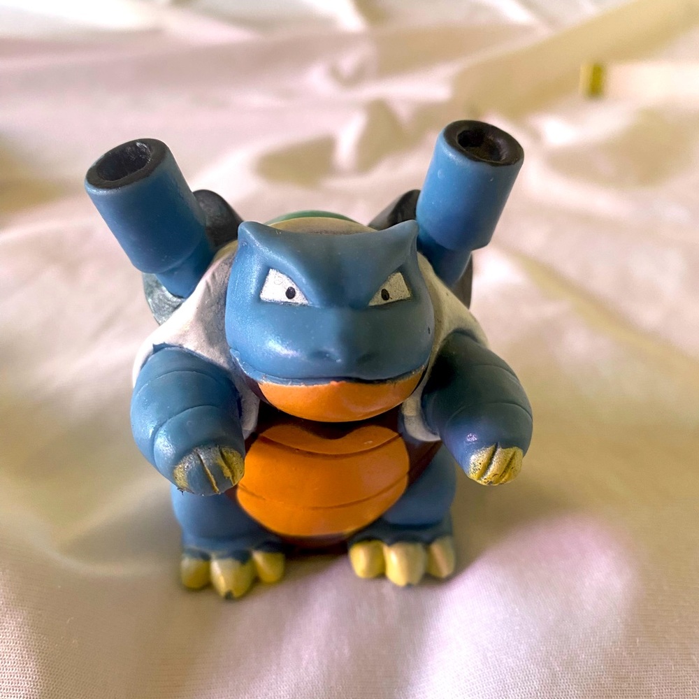 Vintage blastoise pokemon toy